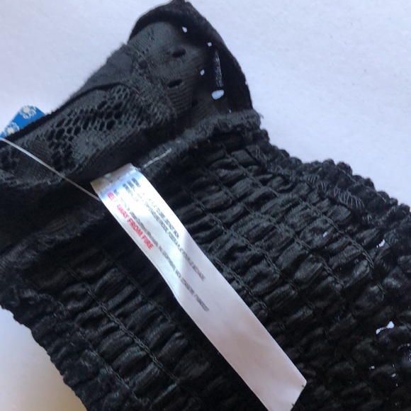 Free People-Velvet & Lace Bralette - Picture 11 of 14